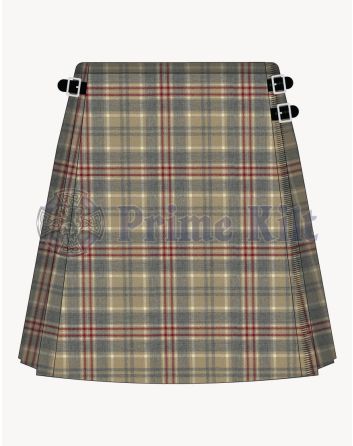 Hebridean Sands Tartan Kilt For Women