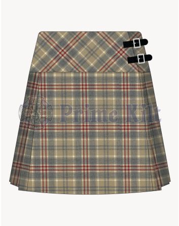 Hebridean Sands Tartan Kilt For Women