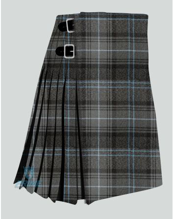 Highland Granite Blue Tartan Kilt