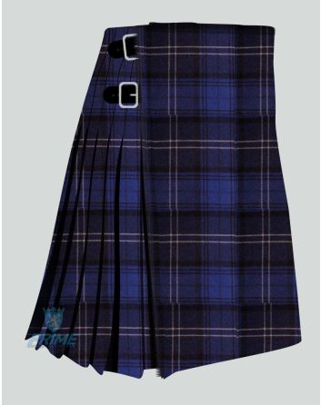 Highland Granite Navy Tartan Kilt