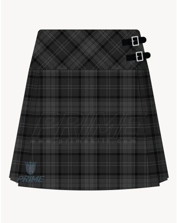 Highland Granite Tartan Kilt for Women