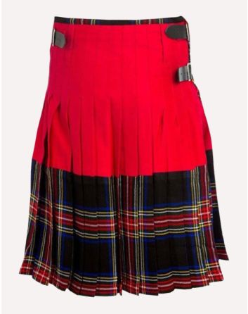 Hybrid Kilt With Utility Style