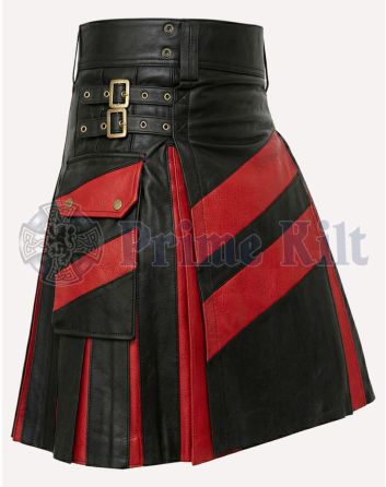 Hybrid Leather Kilt