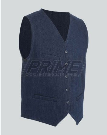 Indigo Heavy Denim Vest