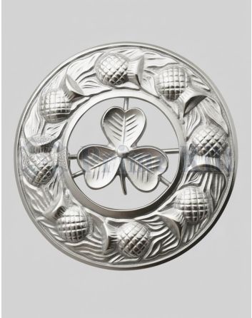 Irish Shamrock Brooch