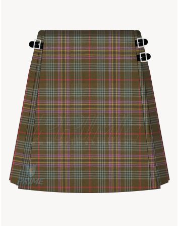 Kennedy Weathered Tartan Kilt For Women