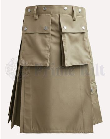 Khaki Work Kilt