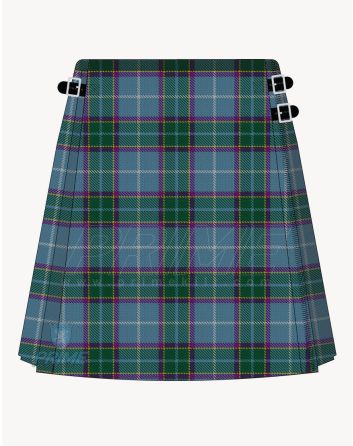 Laxey Manx Tartan Kilt For Women