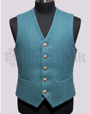 Lovat Blue Tweed Kilt Jacket