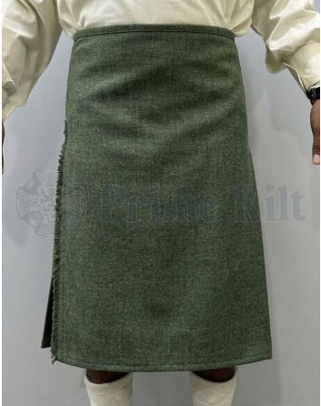 Lovat Green Wool Kilt