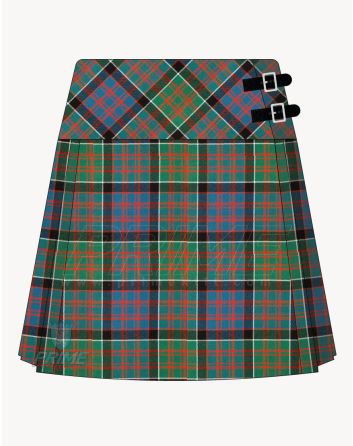 Macdonald of Clanranald Ancient Tartan Kilt For Women