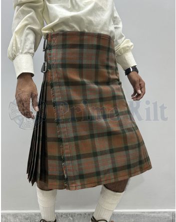 macdonald weathered tartan kilt