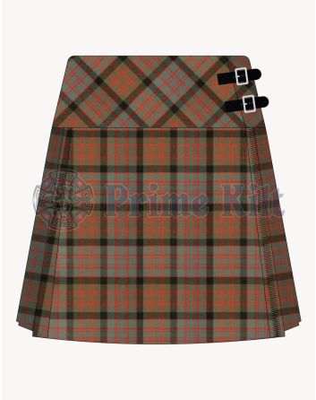Macdonald Weathered Tartan Kilt For Women