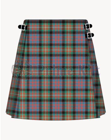 Macdonnell Of Glengarry Ancient Tartan Kilt For Women
