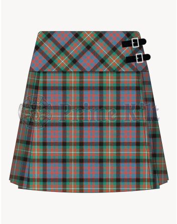 Macdonnell Of Glengarry Ancient Tartan Kilt For Women