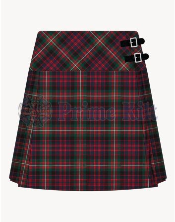 Macdonnell Of Glengarry Modern Tartan Kilt For Women