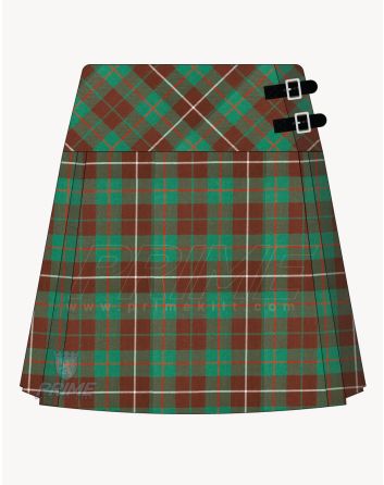 Mackinnon Hunting Ancient Tartan Kilt for Women