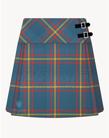 Maclaine of Lochbuie Ancient Tartan Kilt For Women