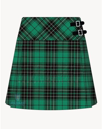 Maclean Ancient Hunting Tartan Kilt for Women