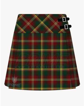 Maple Leaf Tartan Skirt