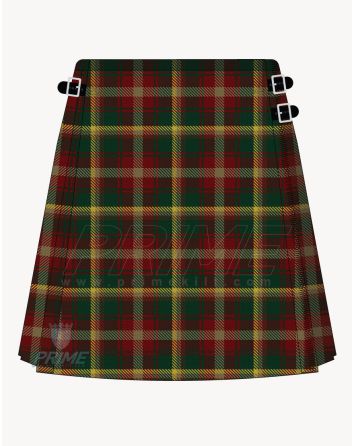 Maple Leaf Tartan Skirt