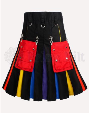 Mens Rainbow Kilt