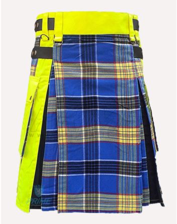 Deluxe Hybrid Modern Tartan Utility Kilt