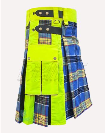 Deluxe Hybrid Modern Tartan Utility Kilt