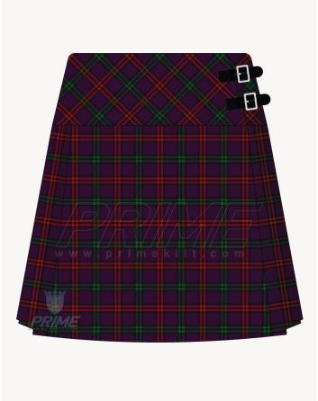 Montgomery Clan Tartan Kilt For Women