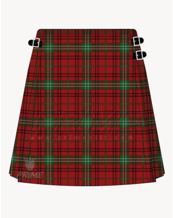 Morrison Red Tartan Kilt for Women