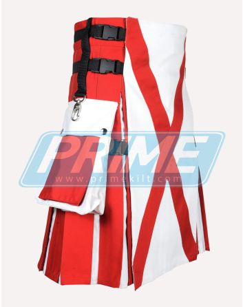 Northern Ireland Flag Cotton Hybrid Utility Kilt