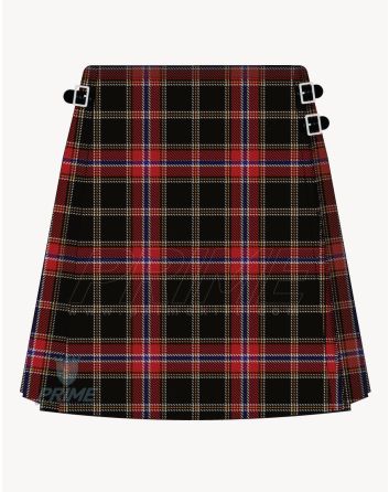 Norwegian Night Tartan Kilt For Women