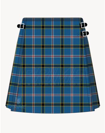 Oklahoma State Tartan Kilt For Women