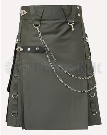 Olive Green Kilt