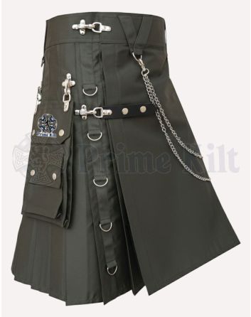 Olive Green Kilt