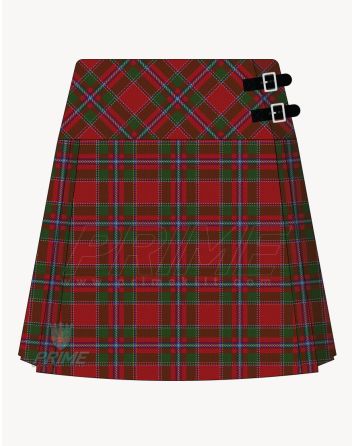 Perthshire District Tartan Kilt for Women