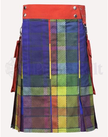 Rainbow Kilt Men