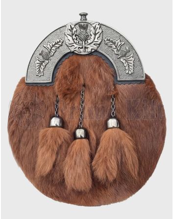 Red Fox Fur Sporran​