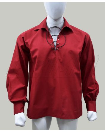 traditional red ghillie shirt