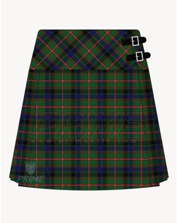 Reid Green Tartan Kilt for Women