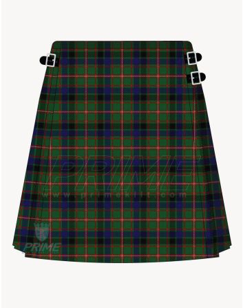 Reid Green Tartan Kilt for Women