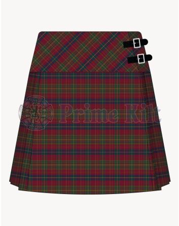 Rice Of Wales Tartan Kilt For Women