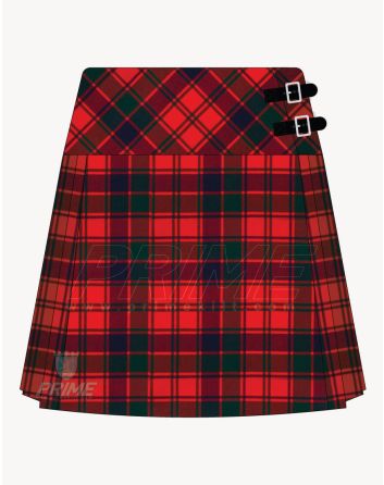 Robertson Red Tartan Kilt For Women