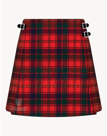 Robertson Red Tartan Kilt For Women