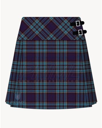 Royal Canadian Air Force Tartan Kilt For Women