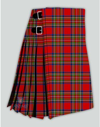 Royal Stewart Tartan Polyviscose Kilt, Polyviscose Kilt