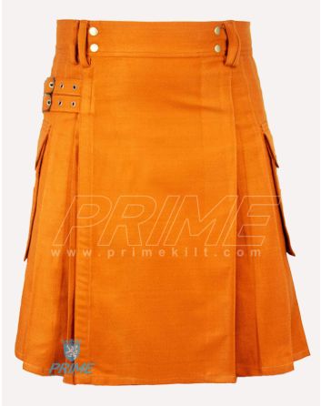 Saffron Tartan Kilt