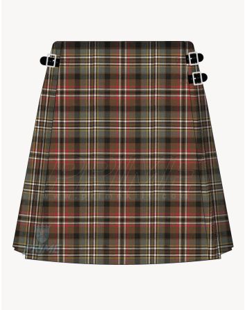 Scott Weathered Tartan Kilt for Women