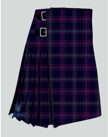 Scottish Heather Tartan Kilt