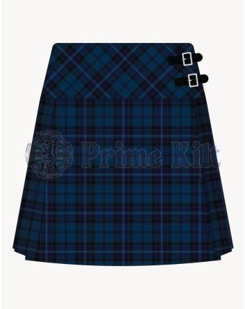 Scottish Thistle Tartan Kilt For Women